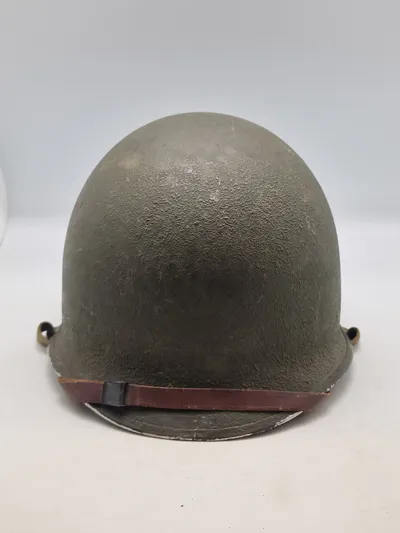 Original amerikansk stålhjelm