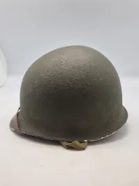 Original amerikansk stålhjelm