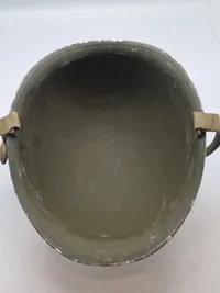 Original amerikansk stålhjelm