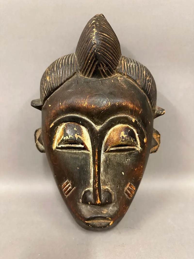 Original Afrikansk maske. elfenbenskysten