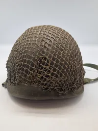 Original amerikansk stålhjelm