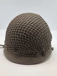 Original amerikansk stålhjelm