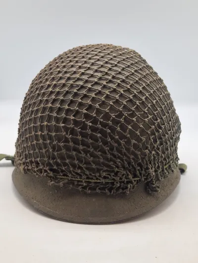 Original amerikansk stålhjelm