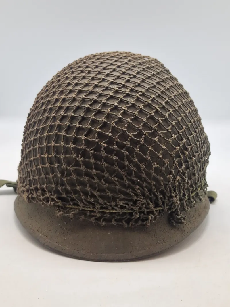 Original amerikansk stålhjelm
