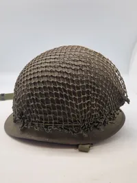 Original amerikansk stålhjelm