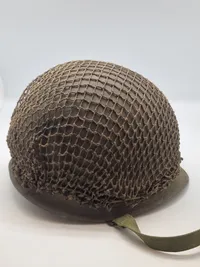 Original amerikansk stålhjelm