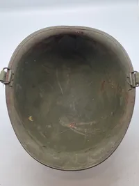 Original amerikansk stålhjelm