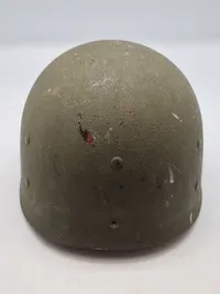 Original amerikansk stålhjelm