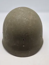 Original amerikansk stålhjelm