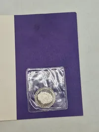 Tysk finsølv medalje 3,96 gram - fodbold verdensmesterskab, 1974