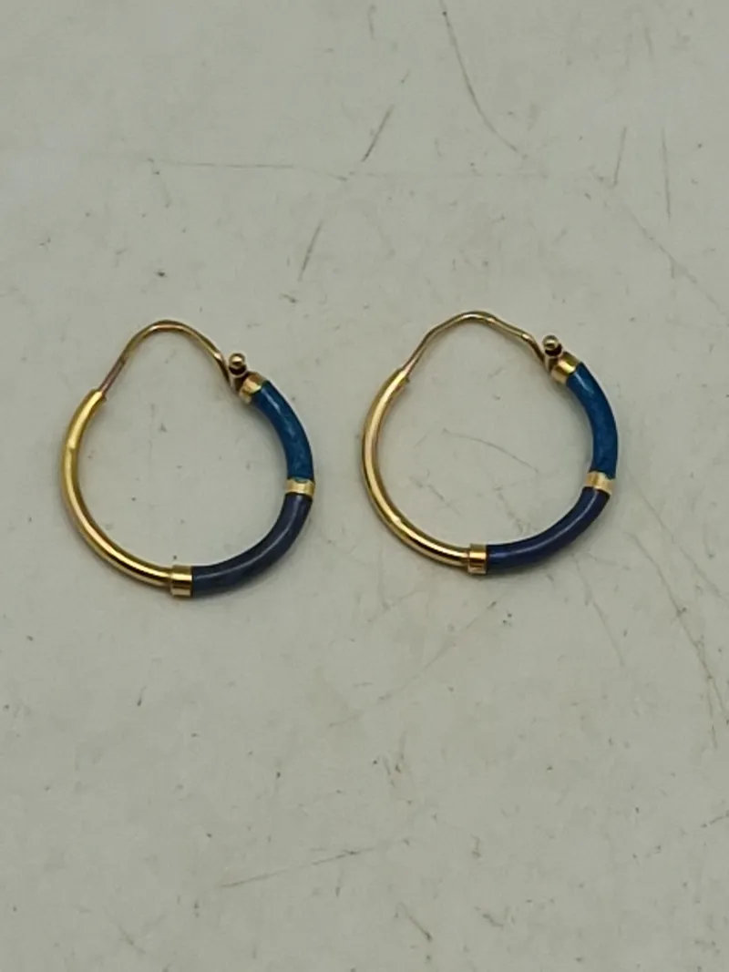 Øreringe, 14 karat guld 1.45 gram
