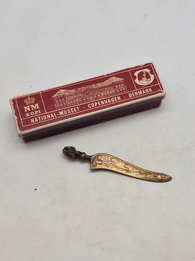 Bronce pin, kopi fra Nationalmuseet