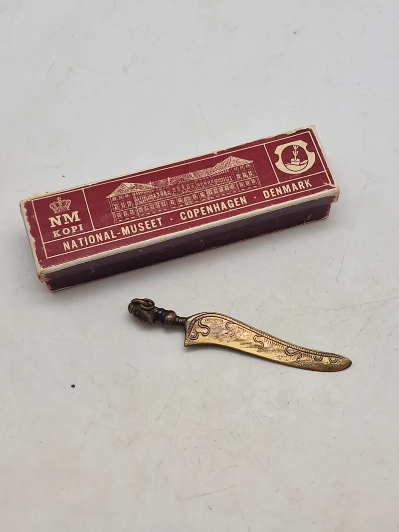 Bronce pin, kopi fra Nationalmuseet