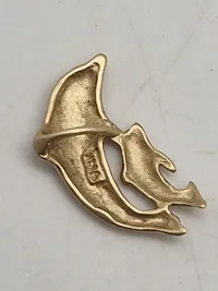 Delfin vedhæng i 14 karat guld 0.87 gram