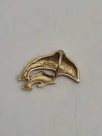 Delfin vedhæng i 14 karat guld 0.87 gram