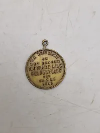5 stk medaljer/mønter med øsken