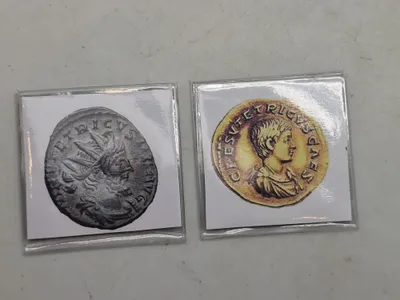 Original romersk mønt - identificeret