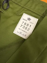 Originale mint M58 kampbukser