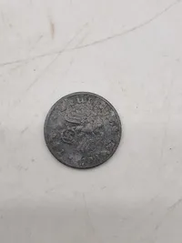 Samling mønter med hagekors - ww2