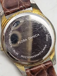 Flora Danica ur med nyt batteri