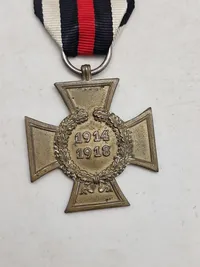 Originalt Ehrenkreuz des Weltkrieges 1914/1918)