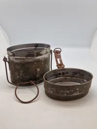 Originalt kogekar fra brigade i sverige WW2