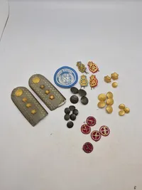 Samling diverse militaria