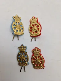 Samling diverse militaria