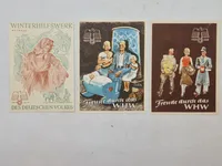 Originale tyske WHW mærkater, ww2