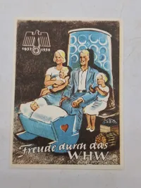 Originale tyske WHW mærkater, ww2