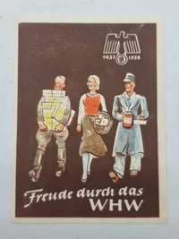 Originale tyske WHW mærkater, ww2