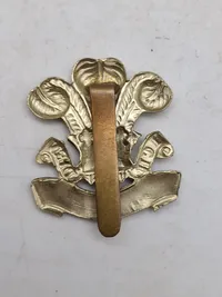 Originalt Welch Regiment WW2 Welch Regiment (Welsh) Cap Badge