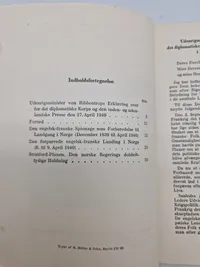Originalt ww2 hæfte - Englands fremstød i Norge nazistisk