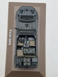 Veludført model af ww2 køretøj