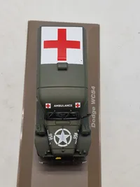 Veludført model af ww2 køretøj