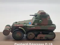 Veludført model af ww2 køretøj
