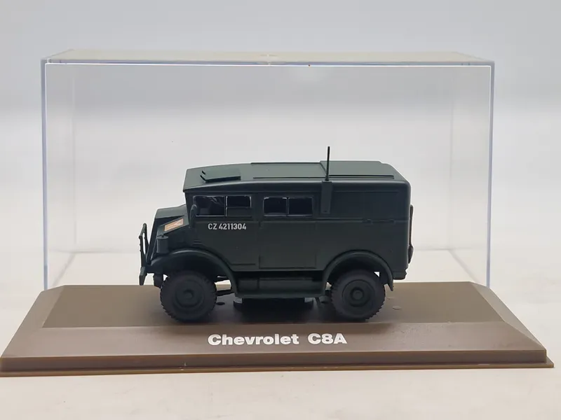 Veludført model af ww2 køretøj