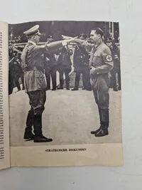 Sjælden original anti nazistisk propaganda på tysk