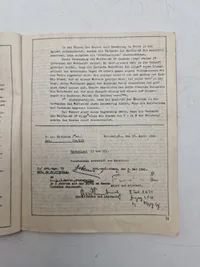 Sjælden original anti nazistisk propaganda på tysk