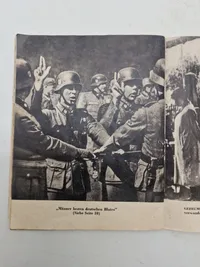 Sjælden original anti nazistisk propaganda på tysk