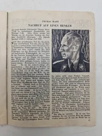 Sjælden original anti nazistisk propaganda på tysk