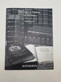 Sjælden Sotheby's September 1997 Catalogue For The Public And Private Collection Of The Duke And Duchess Of Winsor