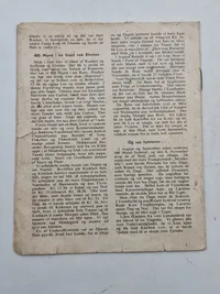 Original pjece fra lige omkring befrielsen 1945 nedkastet