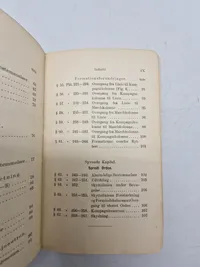 Diverse ældre originale tjeneste bestemmelser, reglementer mm.