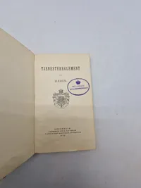 Diverse ældre originale tjeneste bestemmelser, reglementer mm.