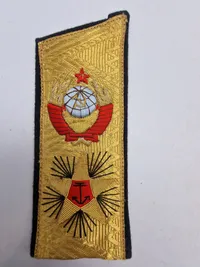 Originalt sæt USSR skulderstropper for Admiral