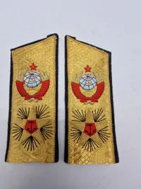 Originalt sæt USSR skulderstropper for Admiral