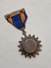 Original ww2 Air Medal med kasse. Navngivet til Sgt Albert Powers i 1944