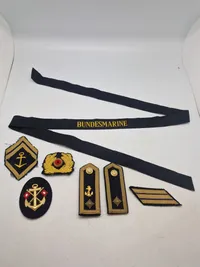 Lot original bundes marine