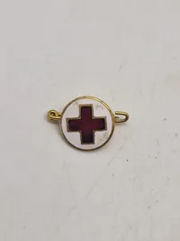 Lot diverse røde kors og donor pins